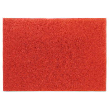 Low-speed Buffer Floor Pads 5100, 28" X 14", Red, 10/carton