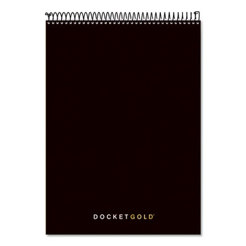 Docket Gold Planner & Project Planner, College, Black, 8.5 X 11.75, 70 Sheets