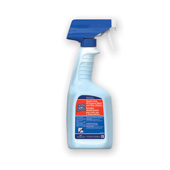 Disinfecting All-purpose Spray And Glass Cleaner, 32 Oz Spray Bottle, 6/carton