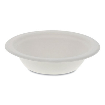 Earthchoice Compostable Fiber-blend Bagasse Dinnerware, Bowl, 6.38 Diameter, 12 Oz, Natural, 1,000/carton