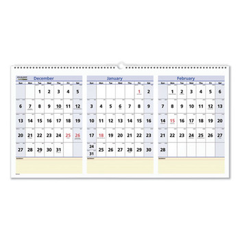 Calendar,wall,3mnth,horzn