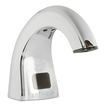 One Shot Soap Dispenser - Touch Free, Polished Chrome, 2 Lbs