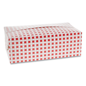 Barns And Boxes, Medium Dinner Box, 9 X 5 X 4.5, Basketweave, 400/carton