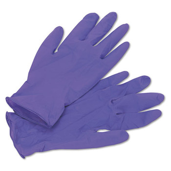 Purple Nitrile Exam Gloves, 242 Mm Length, Medium, Purple, 1000/carton