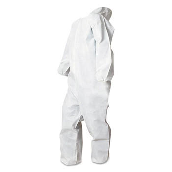 Coverall,lge,dispble,wh