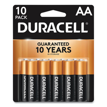 Coppertop Alkaline Aa Batteries, 10/pack