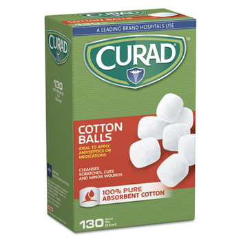 Sterile Cotton Balls, 1", 130/box - DMIICUR110163RB