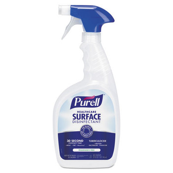 Healthcare Surface Disinfectant, Fragrance Free, 32 Oz Spray Bottle, 6/carton