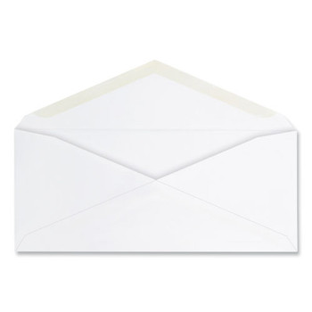 Business Envelope, #10, Commercial Flap, Gummed Closure, 4.25 X 9.63, White, 125/box