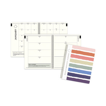 Greenpath Weekly/monthly Planner, Greenpath Artwork, 11 X 8.5, White/green Cover,12 Month (jan To Jan): 2023