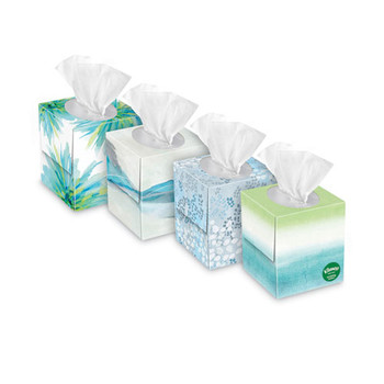 Lotion Facial Tissue, 3-ply, White, 60 Sheets/box, 4 Boxes/pack, 2 Packs/carton