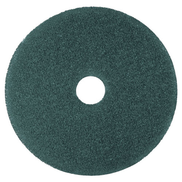 Cleaner Floor Pad 5300, 20" Diameter, Blue, 5/carton