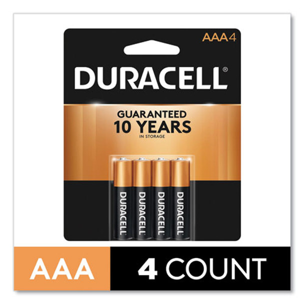 Coppertop Alkaline Aaa Batteries, 4/pack