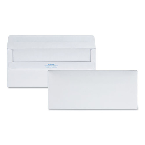 Redi-seal Envelope, #10, Commercial Flap, Redi-seal Closure, 4.13 X 9.5, White, 500/box