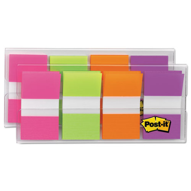 Page Flags In Portable Dispenser, Bright, 160 Flags/dispenser