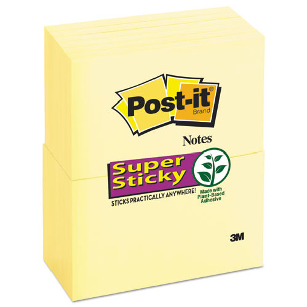 Canary Yellow Note Pads, 3 X 5, 90-sheet, 12/pack