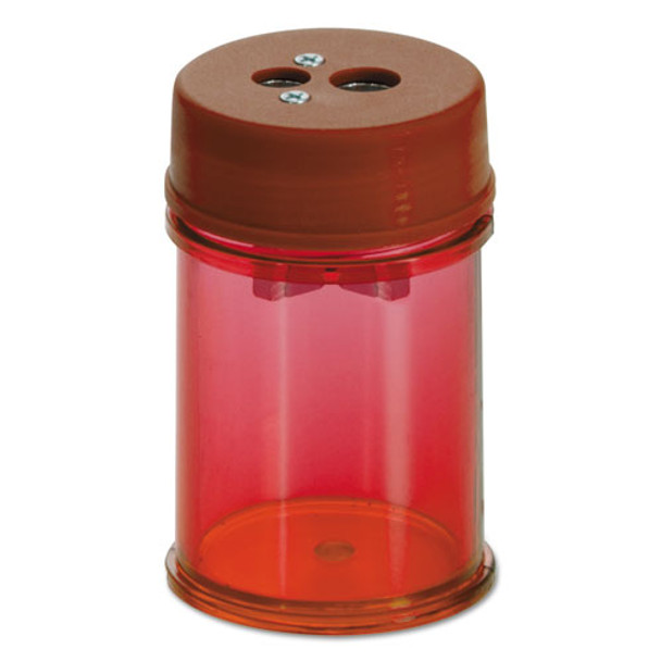 Pencil/crayon Sharpener, 1.38" Dia. X 2.13", Red, 8/pack