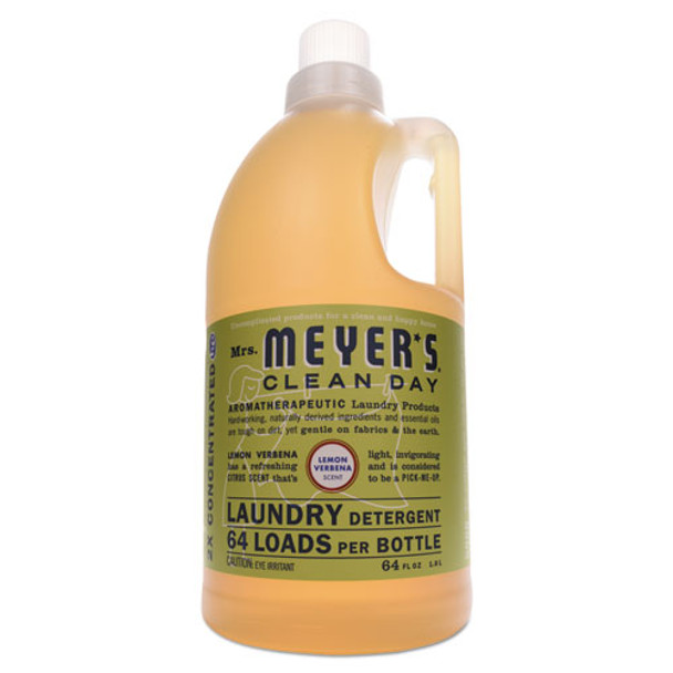 Liquid Laundry Detergent, Lemon Verbena Scent, 64 Oz Bottle
