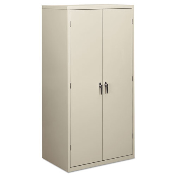 Assembled Storage Cabinet, 36w X 24 1/4d X 71 3/4h, Light Gray