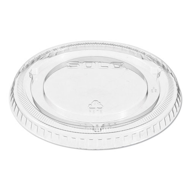 Non-vented Cup Lids, Fits 9-22 Oz. Cups, Clear, 1000/carton