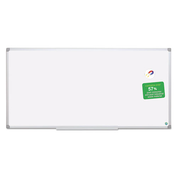 Earth Dry Erase Board, White/silver, 48 X 96