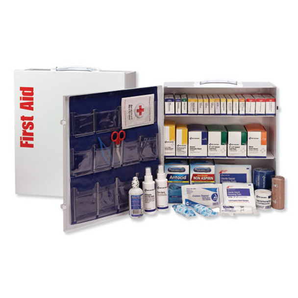 Ansi 2015 Class A+ Type I Industrial First Aid Kit 100 People, 676 Pieces
