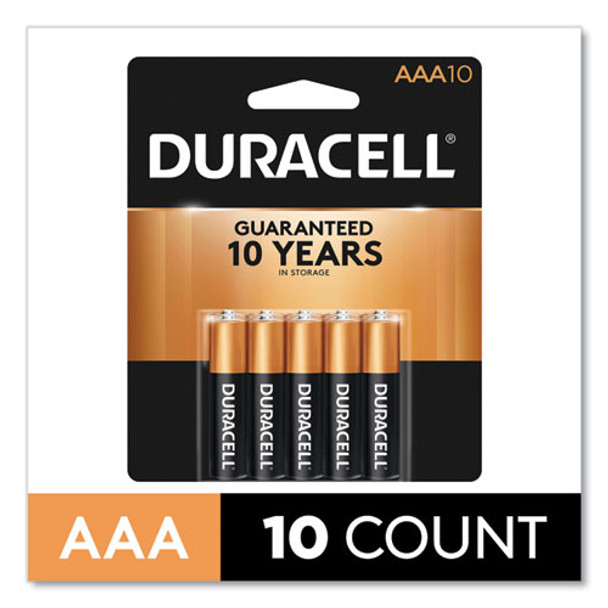 Coppertop Alkaline Aaa Batteries, 10/pack