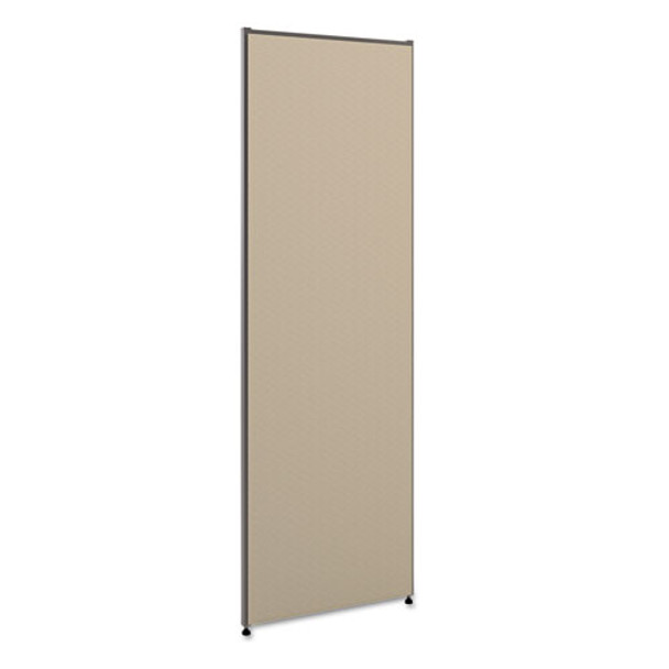 Verse Office Panel, 24w X 72h, Gray