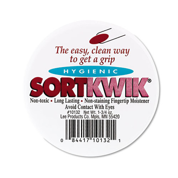 Sortkwik Fingertip Moisteners, 1 3/4 Oz, Pink, 2/pack