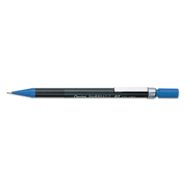 Sharplet-2 Mechanical Pencil, 0.7 Mm, Hb (#2.5), Black Lead, Dark Blue Barrel