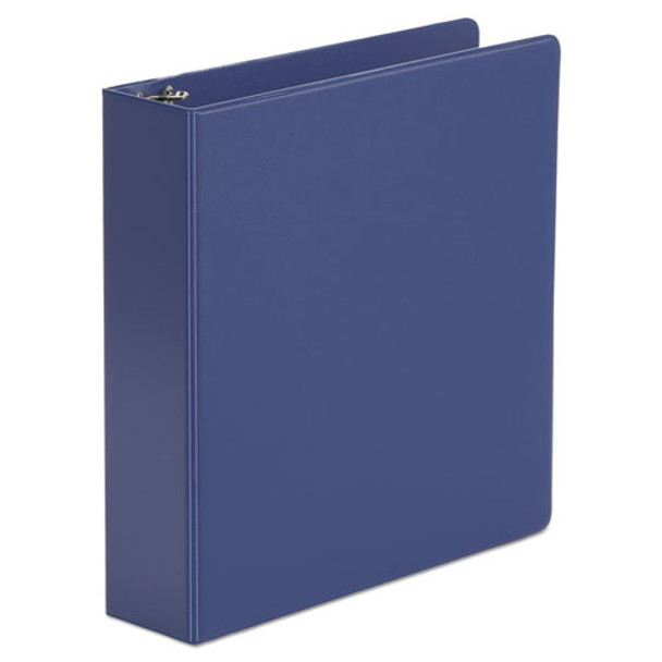 Economy Non-view Round Ring Binder, 3 Rings, 2" Capacity, 11 X 8.5, Royal Blue