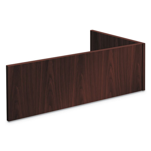 Foundation Reception Station - For Returns, 42 1/4w X 24d X 13h, Mahogany