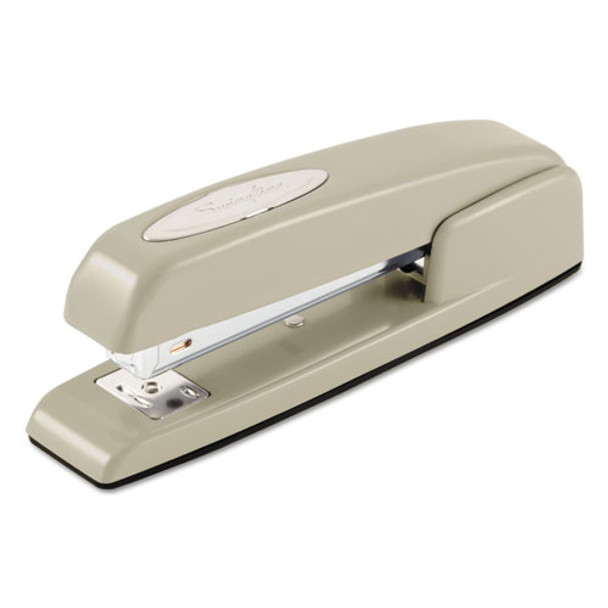 747 Business Full Strip Desk Stapler, 25-sheet Capacity, Steel Gray