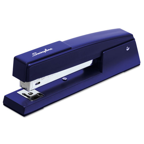 747 Classic Full Strip Stapler, 20-sheet Capacity, Royal Blue