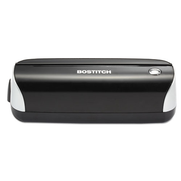 12-sheet Electric Three-hole Punch, Black