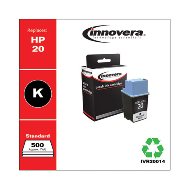 Remanufactured C6614dn (20) Ink, 500 Page-yield, Black