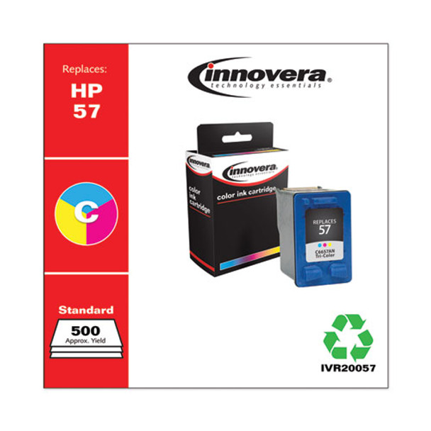 Remanufactured C6657an (57) Ink, 400 Page-yield, Tri-color
