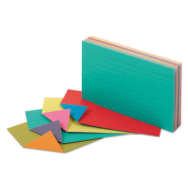 Extreme Index Cards, 3 X 5, Vivid Assorted, 100/pack
