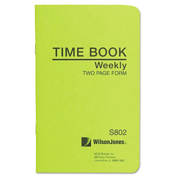 Foreman's Time Book, Week Ending, 4-1/8 X 6-3/4, 36-page Book