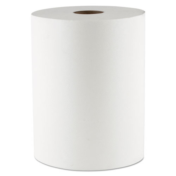 10 Inch Tad Roll Towels, 1-ply, 10" X 550 Ft, White, 6 Rolls/carton