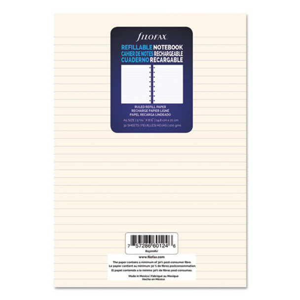 Notebook Refills, 8-hole, 8.25 X 5.81, Narrow Rule, 32/pack
