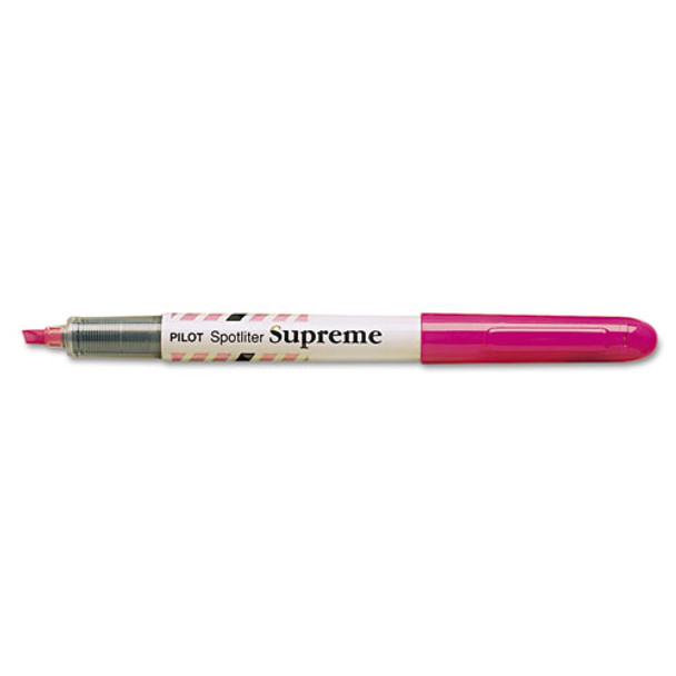 Spotliter Supreme Highlighter, Chisel Tip, Fluorescent Pink