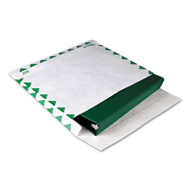 Open Side Expansion Mailers, Dupont Tyvek, #13 1/2, Cheese Blade Flap, Redi-strip Closure, 10 X 13, White, 100/carton