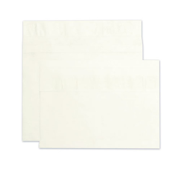 Open Side Expansion Mailers, Dupont Tyvek, #15, Cheese Blade Flap, Redi-strip Closure, 10 X 15, White, 100/carton