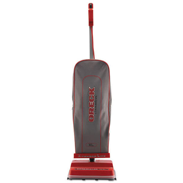 U2000r-1 Commercial Upright Vacuum, 120 V, Red/gray, 12 1/2 X 6 3/4 X 47 3/4