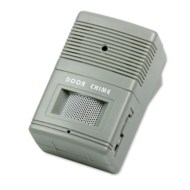 Visitor Arrival/departure Chime, Battery Operated, 2.75w X 2d X 4.25h, Gray