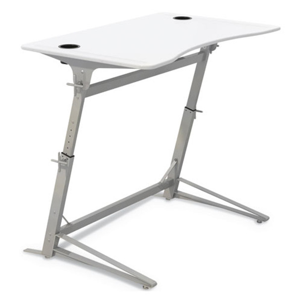 Verve Standing Desk, 47.25w X 31.75d X 42h, White