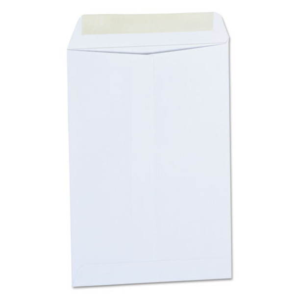 Catalog Envelope, #1 3/4, Square Flap, Gummed Closure, 6.5 X 9.5, White, 500/box