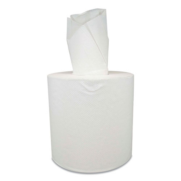 Morsoft Center-pull Roll Towels, 2-ply, 8" Dia., 500 Sheets/roll, 6 Rolls/carton