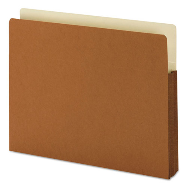 Redrope Drop-front File Pockets W/ Fully Lined Gussets, 1.75" Expansion, Letter Size, Redrope, 25/box